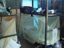 Keith's bed